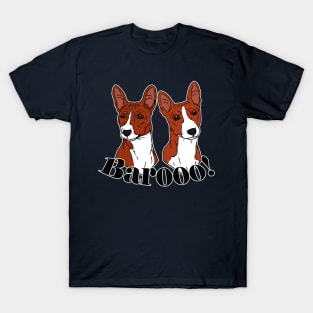 Baroo Basenji Red T-Shirt